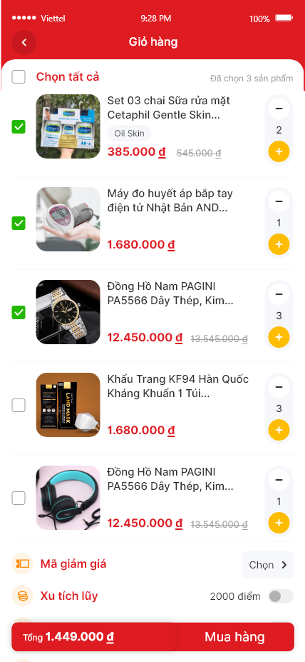 App kinh doanh online